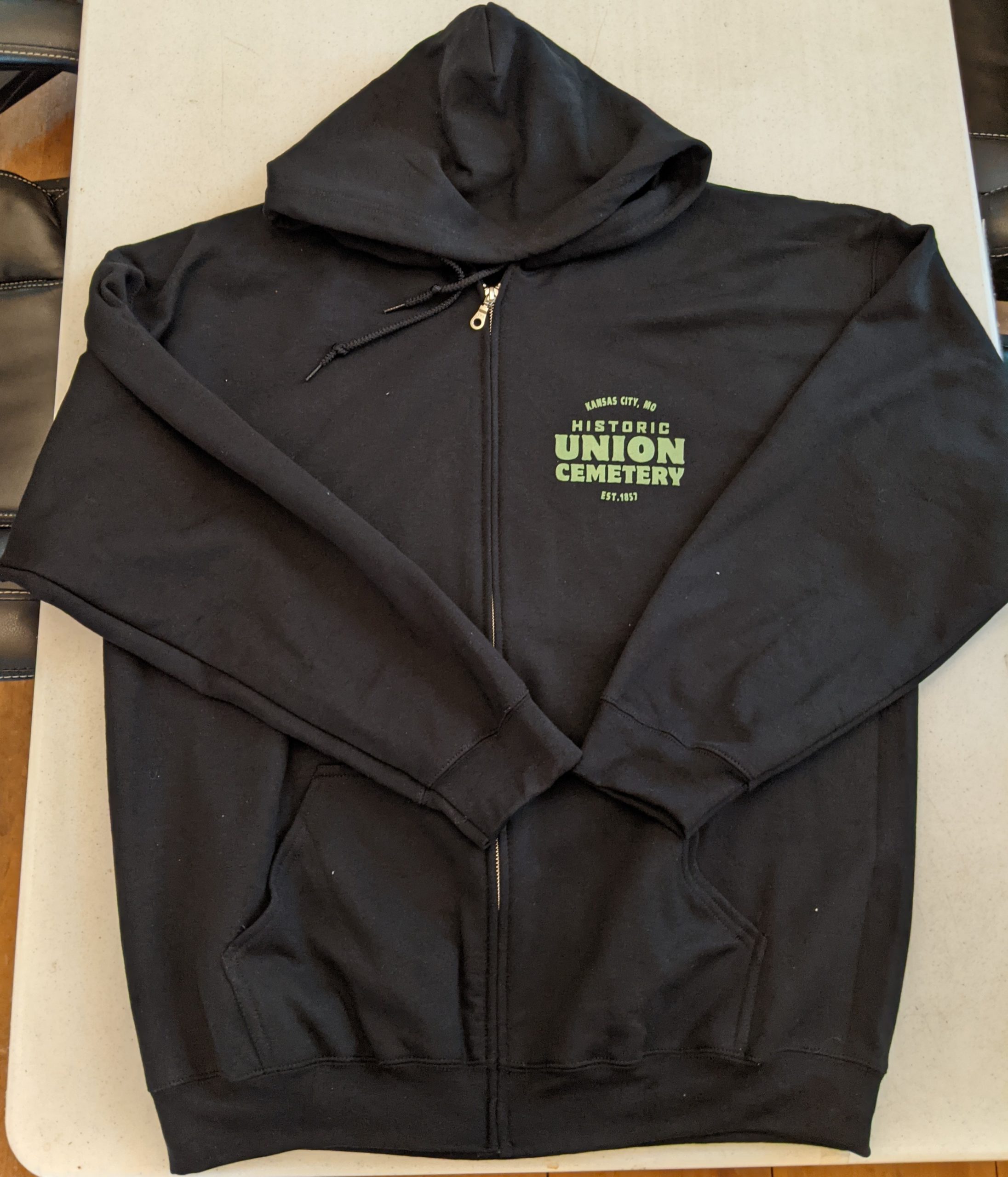 Zip Hoodies | Union Cemetery Historical Society of Kansas City, Missouri